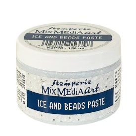 Pâte de neige et perles Stampéria