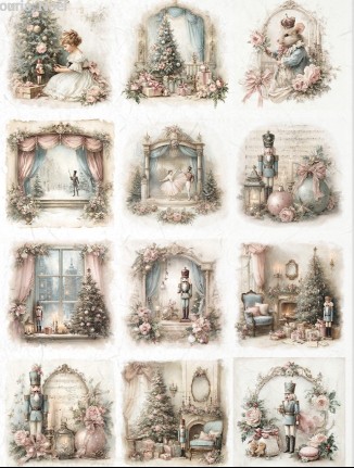 Papier de riz casse noisette rose 505
