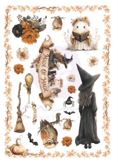 Transfert pelicullable Magic collection Halloween