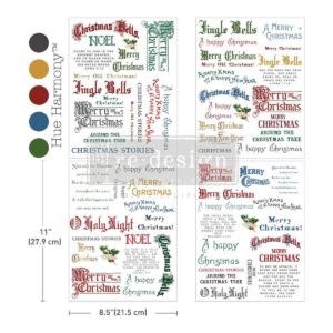 Moule silicone Noel In Script Redesign