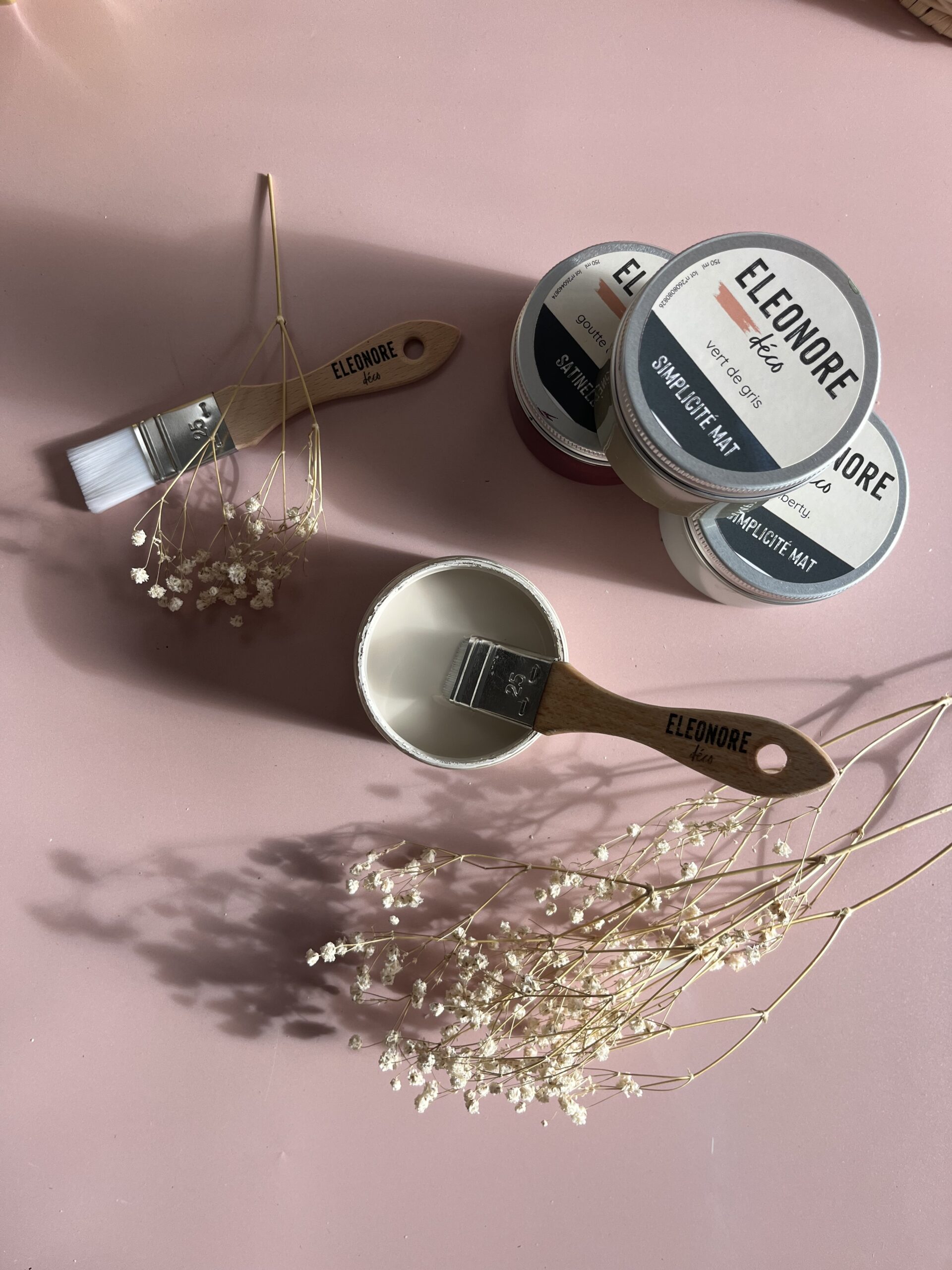 Lot de 150 ml simplicité mat