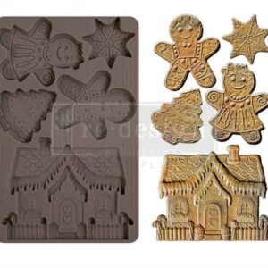 Moule silicone friandises en pain d'épices Redesign