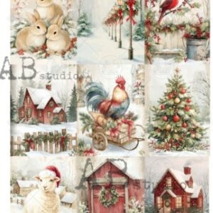 Papier de riz cartes diverses 603
