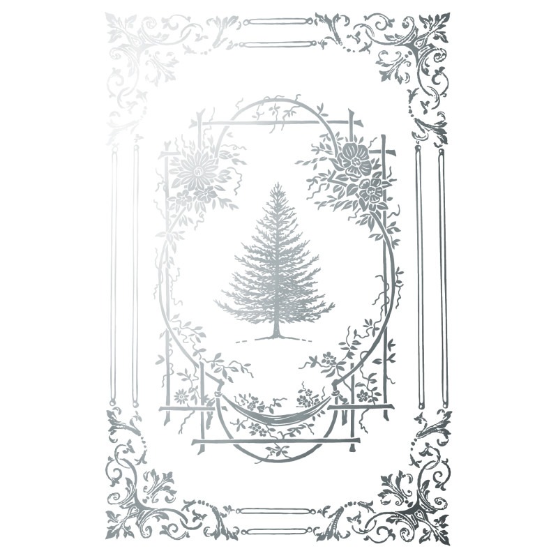 transferts figgy flourish foil or et argent – Image 3